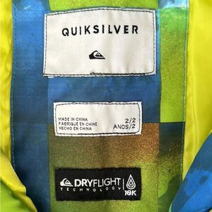 Quicksilver DryFlight Jacket and Bib Pants | Toddler | size 2
